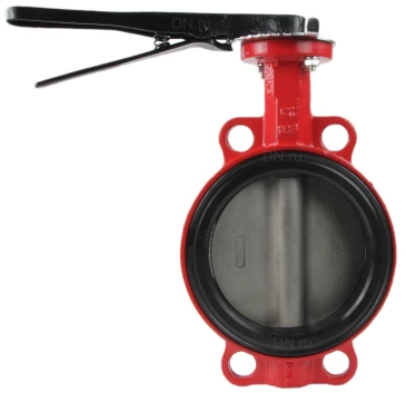Затвор дисковый поворотный ABRA Ду250 Ру16 BUV-VF866D, межфланцевый, корпус - чугун, диск - нержавеющая сталь, рукоятка, EPDM в Чите